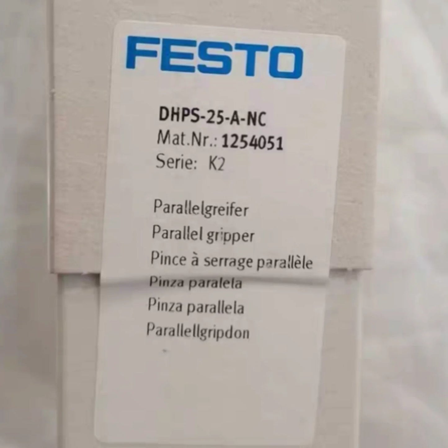 FESTO Parallel gripper - FESTO [1]