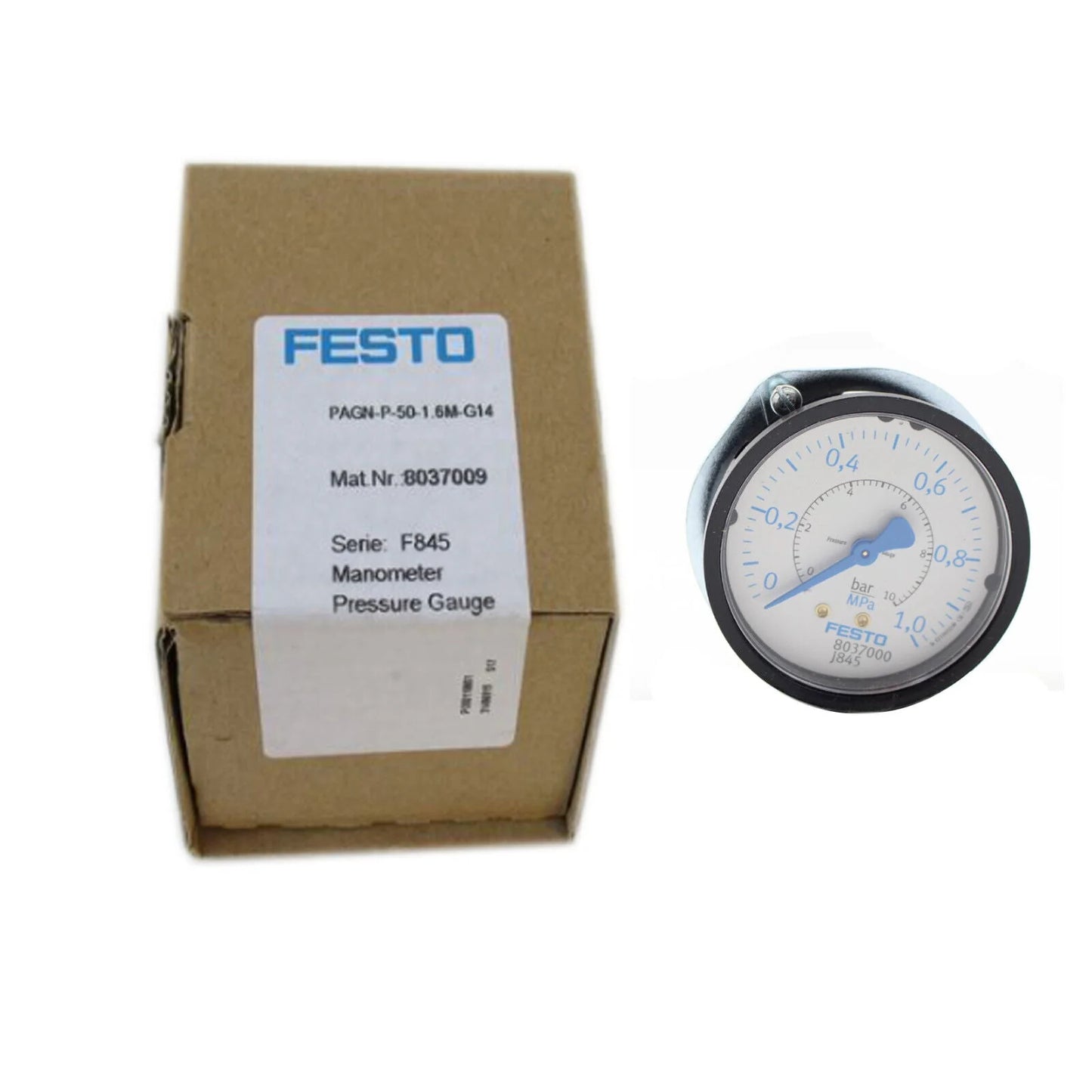 FESTO Pressure Gauge PAGN-P-50-1.6M-G14 8037009 - FESTO [2]