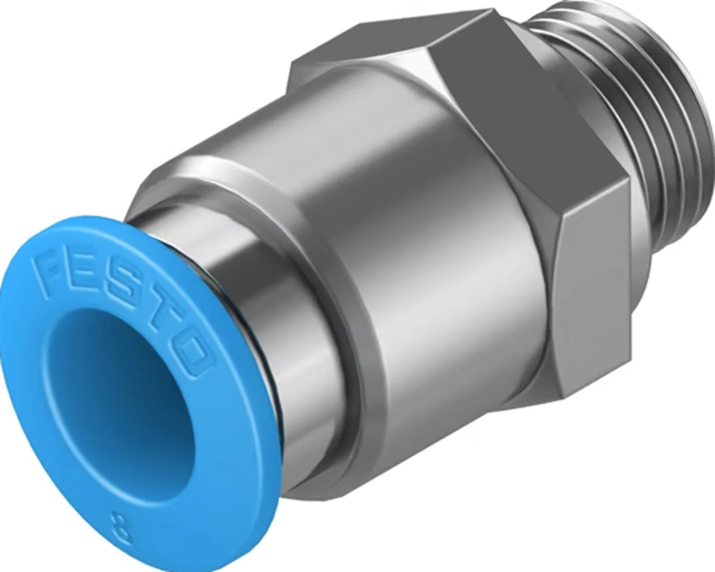 FESTO QS-1/8-8 153004 Thread Push-in Fitting - FESTO [3]