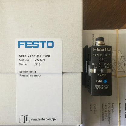 FESTO SDE5-V1-O-Q6E-P-M8 Pressure Switch Spot Stock - FESTO [1]