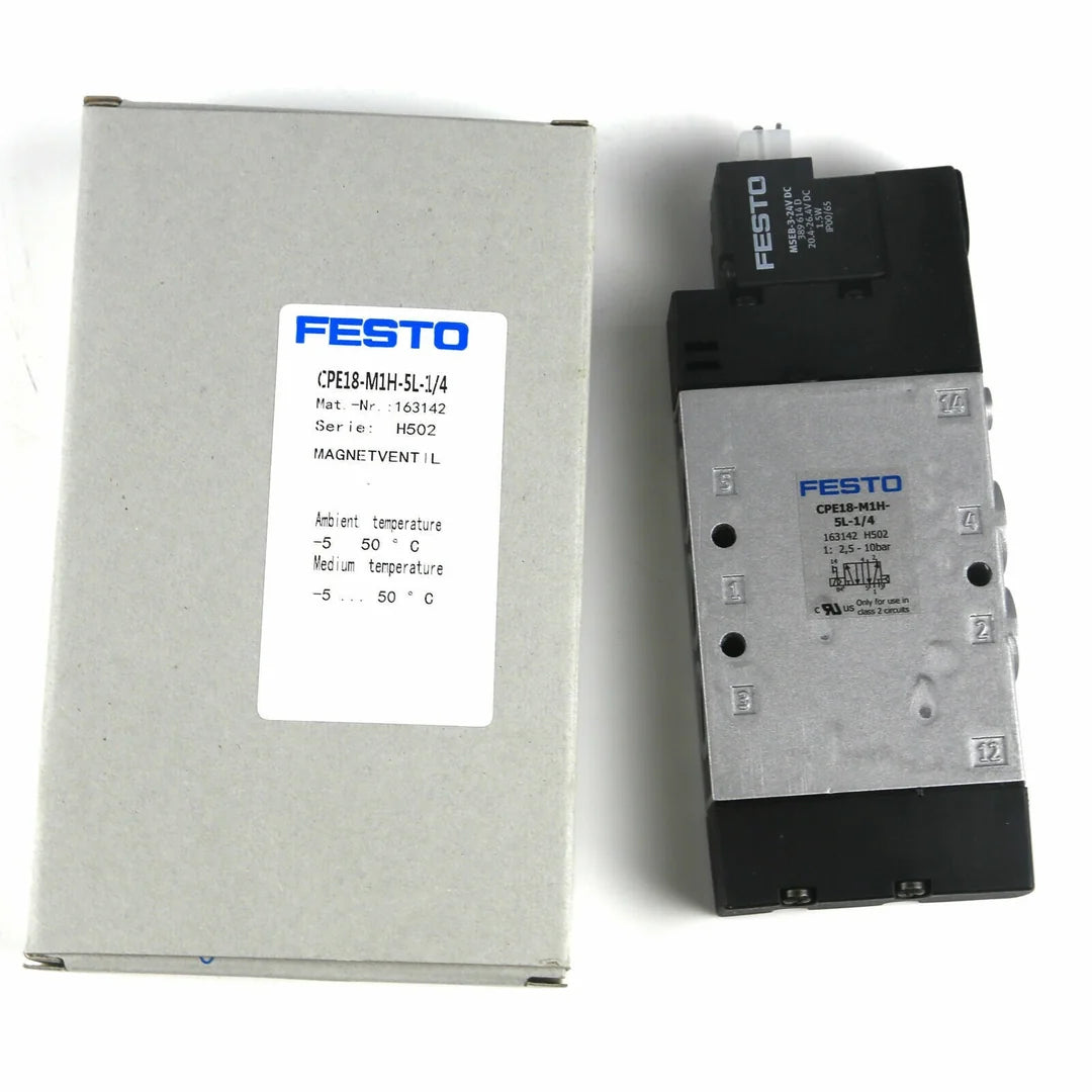 FESTO Solenoid Valve CPE18-M1H-5L-1/4 163142 - FESTO [3]