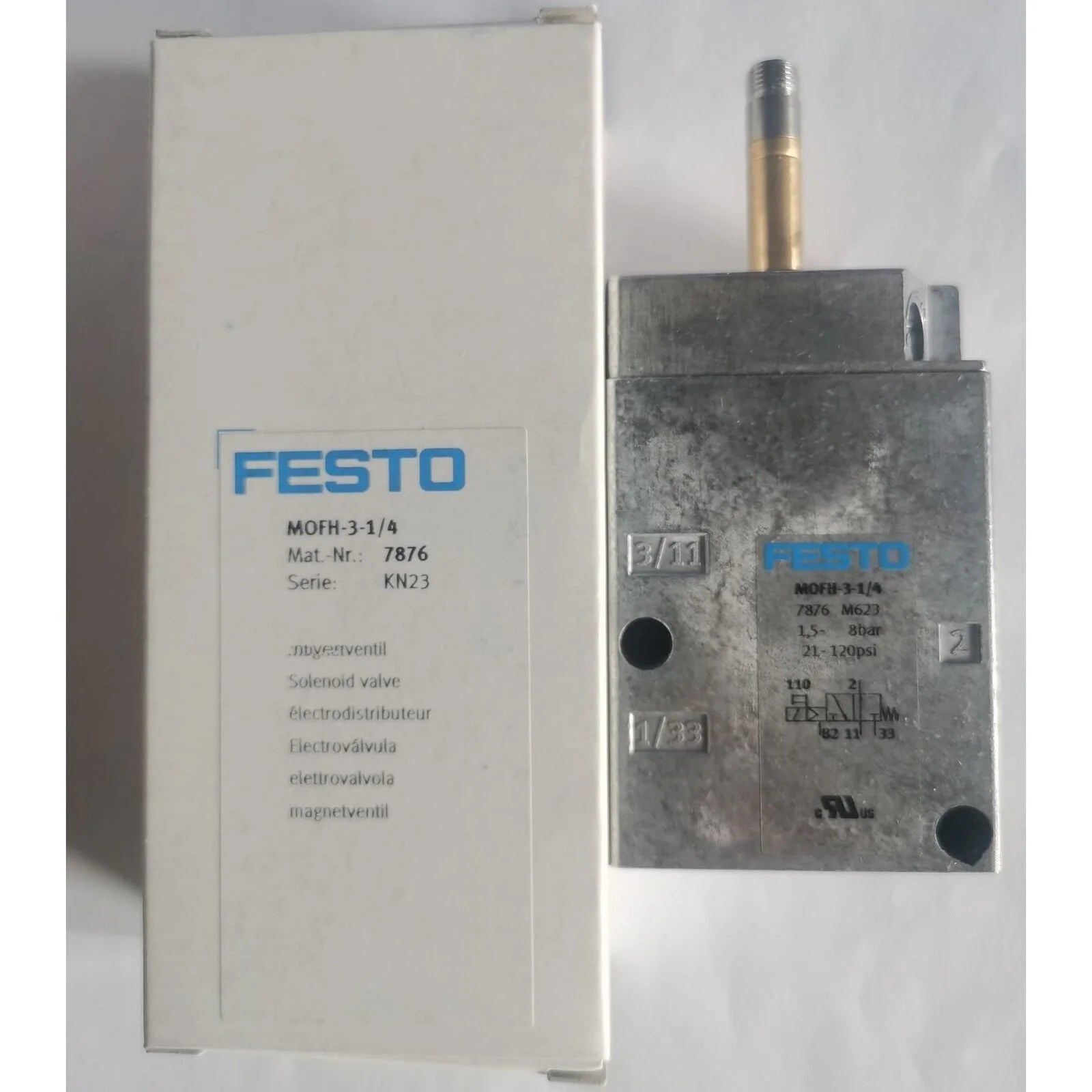 FESTO Solenoid Valve MOFH-3-1/4 7876 - FESTO [1]