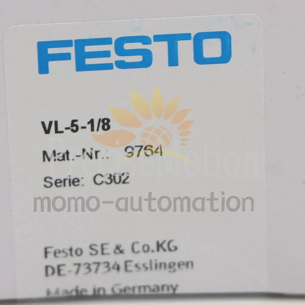 FESTO VL-5-1/8 9764 Pneumatic Valve 1PCS #MO [9]