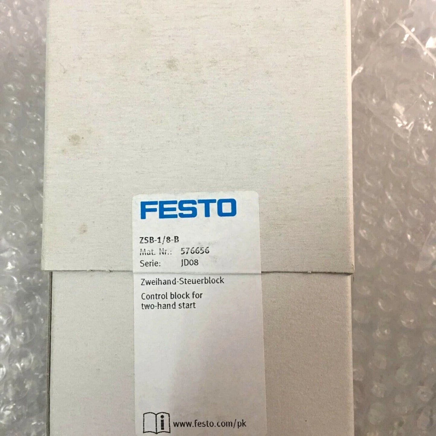 FESTO ZSB-1/8-B 576656 Control Block ZSB-1/8-B hydraulic control block - FESTO [2]