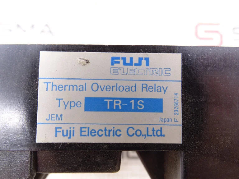 FUJI ELECTRIC TR-1SN UL-6 9A Relay with 24V DC 1A Current Capacity - FUJI ELECTRIC [3]