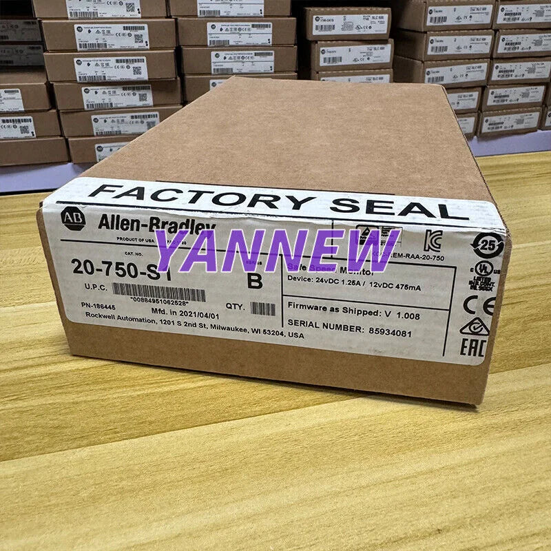 Factory Sealed AB 20-750-S1 Safe Speed Monitor Allen Bradley 20750S1 Surplus - ALLEN BRADLEY [3]