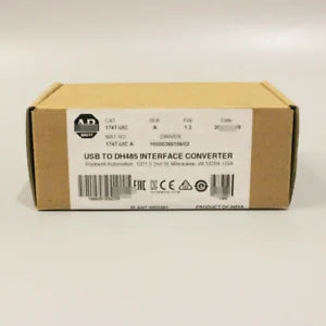 Factory Sealed Allen Bradley 1747-UIC: USB to DH485 Port Interface - ALLEN BRADLEY [1]