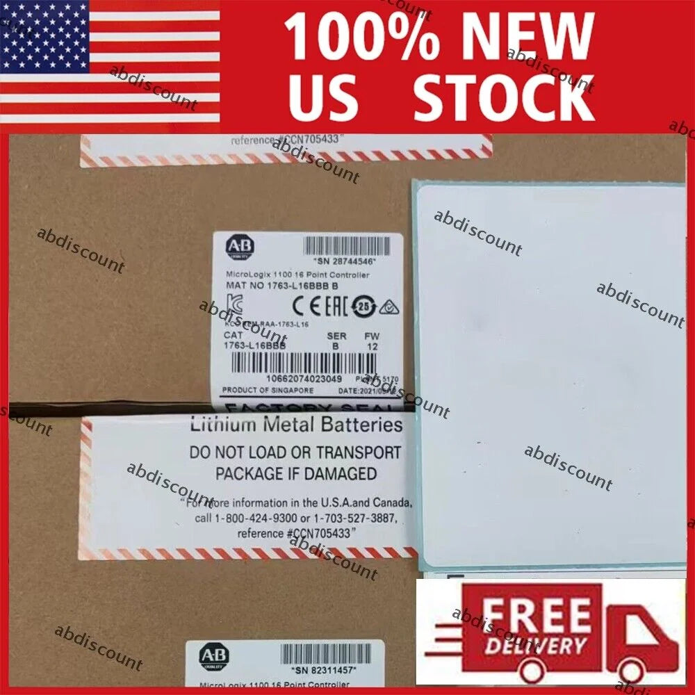 Factory Sealed Allen-Bradley 1763-L16BBB MicroLogix 1100 16 Point Controller US - ALLEN-BRADLEY [1]