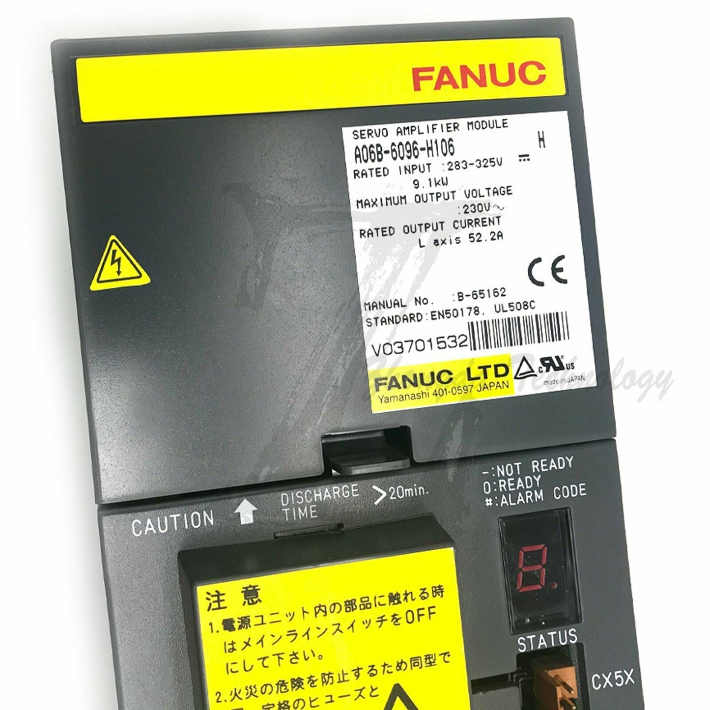 Fanuc ALPHA SERVO MODULE MDL SVM1-130,A06B-6096-H106 - FANUC
