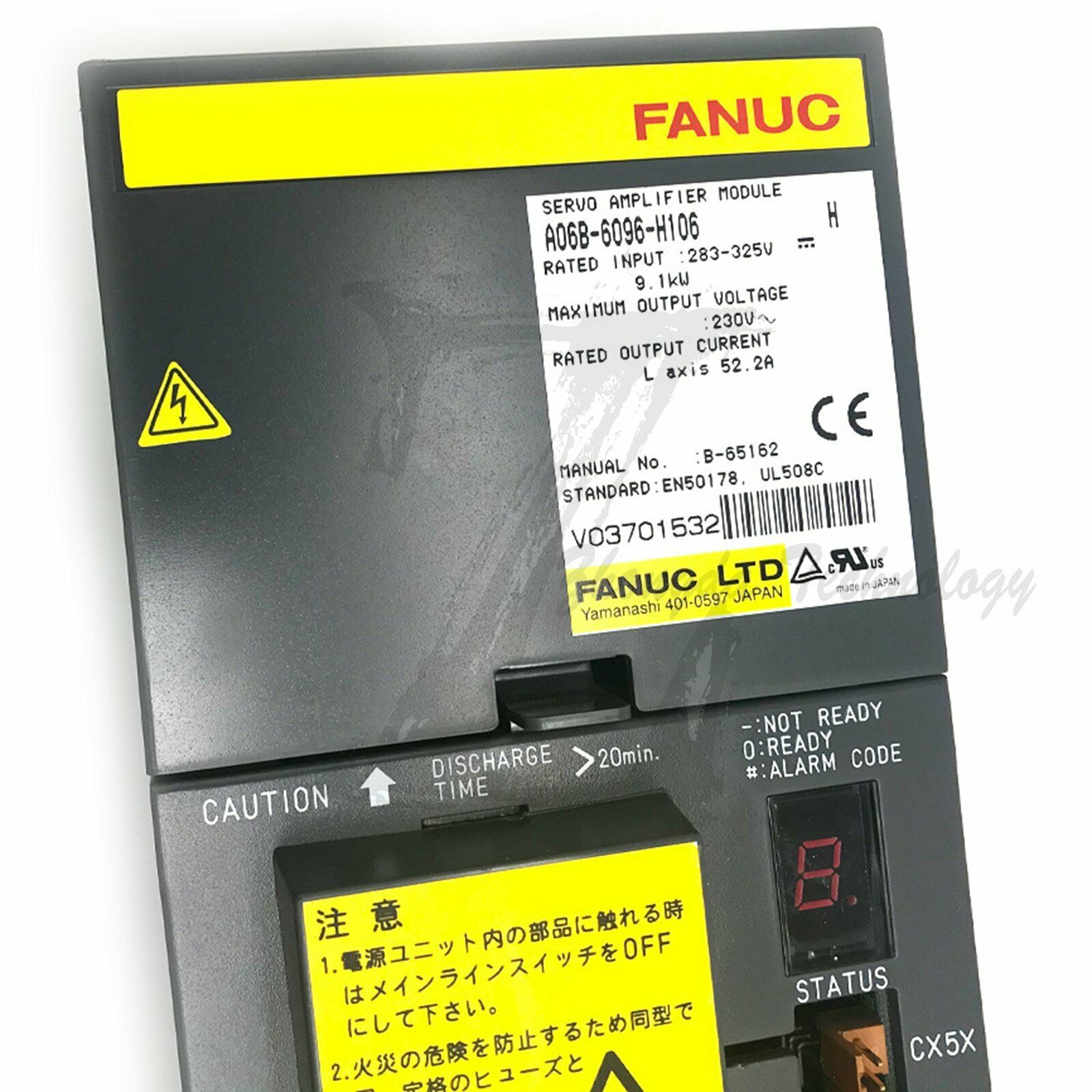 Fanuc ALPHA SERVO MODULE MDL SVM1-130,A06B-6096-H106 - FANUC