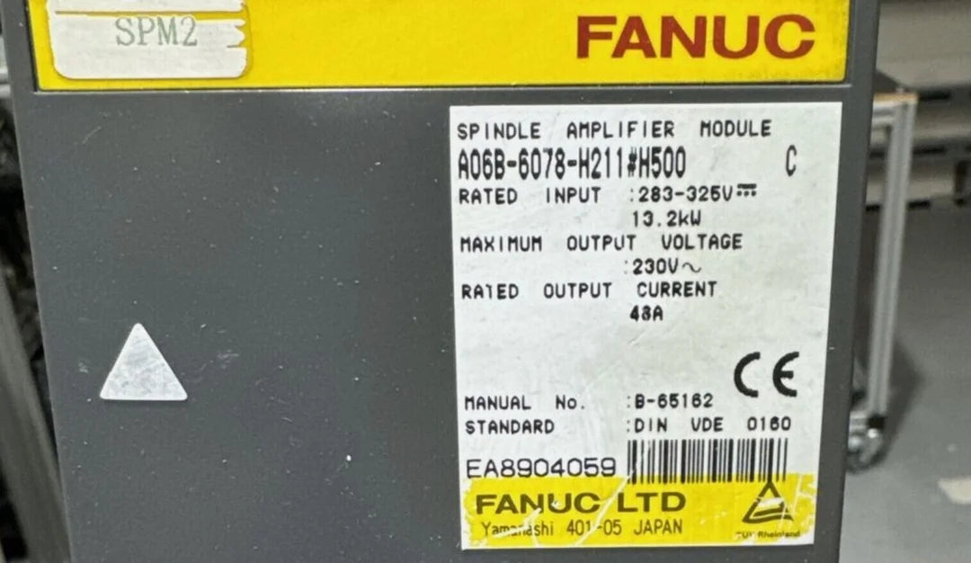 Fanuc A06B-6078-H211 Spindle Drive H500 Used - FANUC [1]