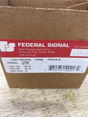 Federal Signal UTM Universal Tone Module audible signals 18-Tone - FEDERAL SIGNAL [5]