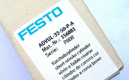 Festo ADVUL-32-50-P-A Air Cylinder | Compact Industrial Cylinder | Festo Precision Components | Industrial Automation Solutions - FESTO [1]
