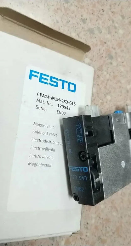 Festo CPA14-M1H-2X3-GLS 173943 Solenoid Valve New In Box - FESTO [3]