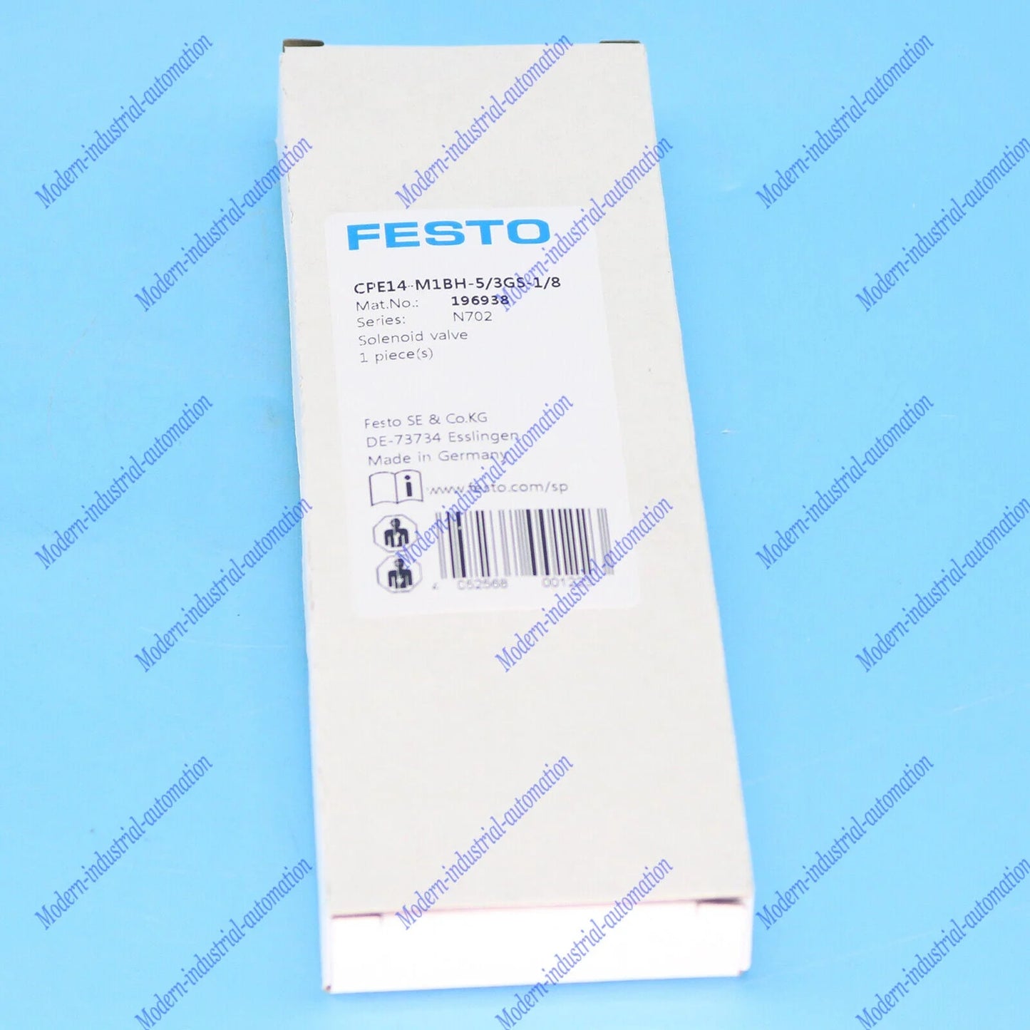 Festo CPE14-M1BH-5/3GS-1/8 196938 Solenoid Valve Fast Ship - FESTO [1]