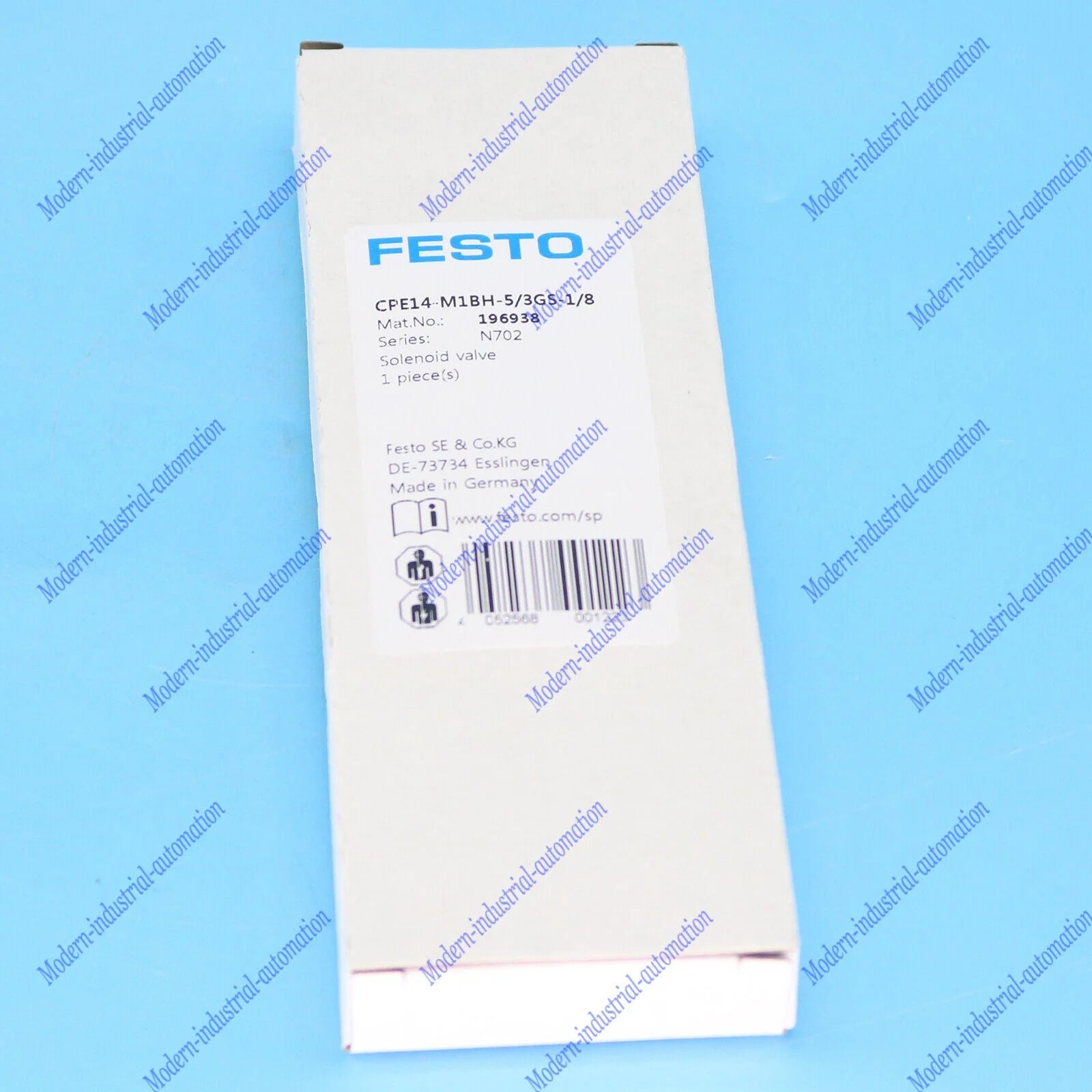 Festo CPE14-M1BH-5/3GS-1/8 196938 Solenoid Valve Fast Ship - FESTO [1]