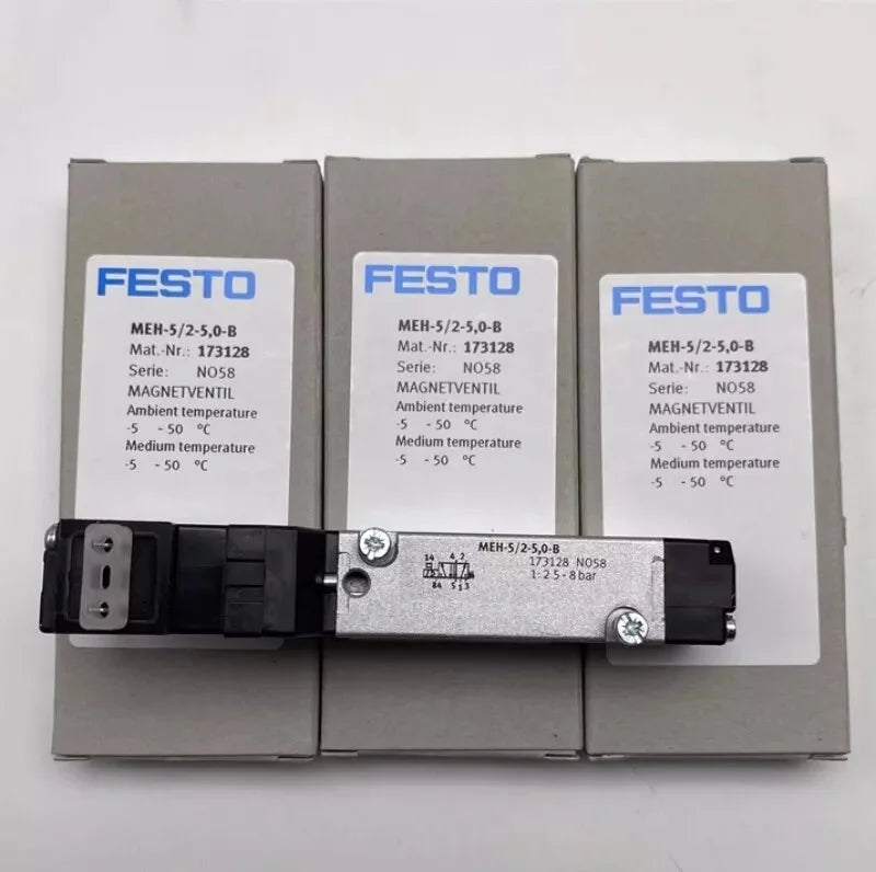 Festo MEH-5/2-5.0-B 173128 Solenoid Valve - FESTO [1]
