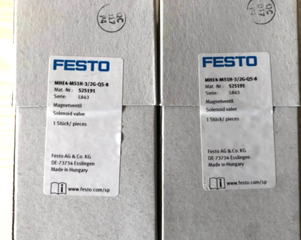 Festo MHE4-MS1H-3/2G-QS-8 525191 Double Solenoid Valve - FESTO [1]