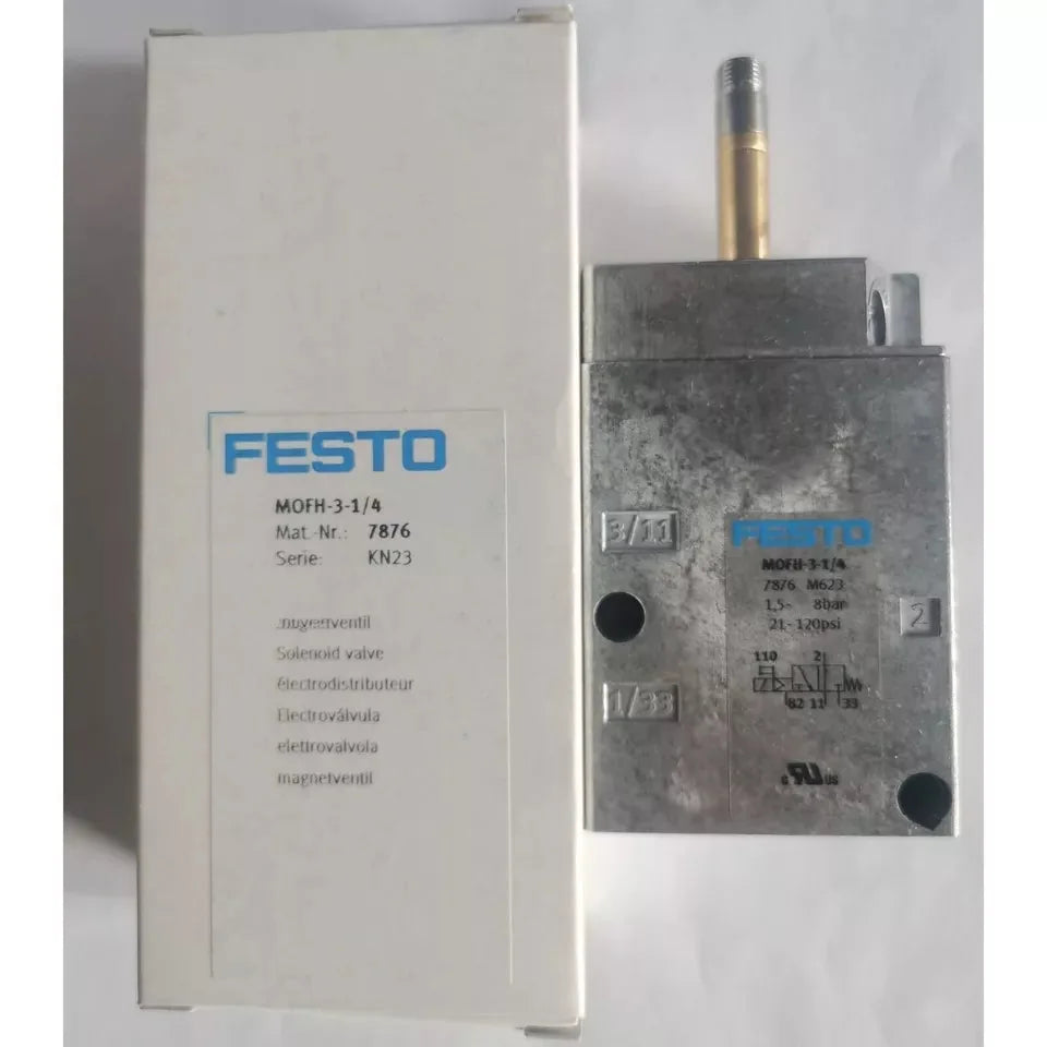 Festo MOFH-3-1/4 7876 Solenoid Valve One MOFH31/4 - FESTO [1]