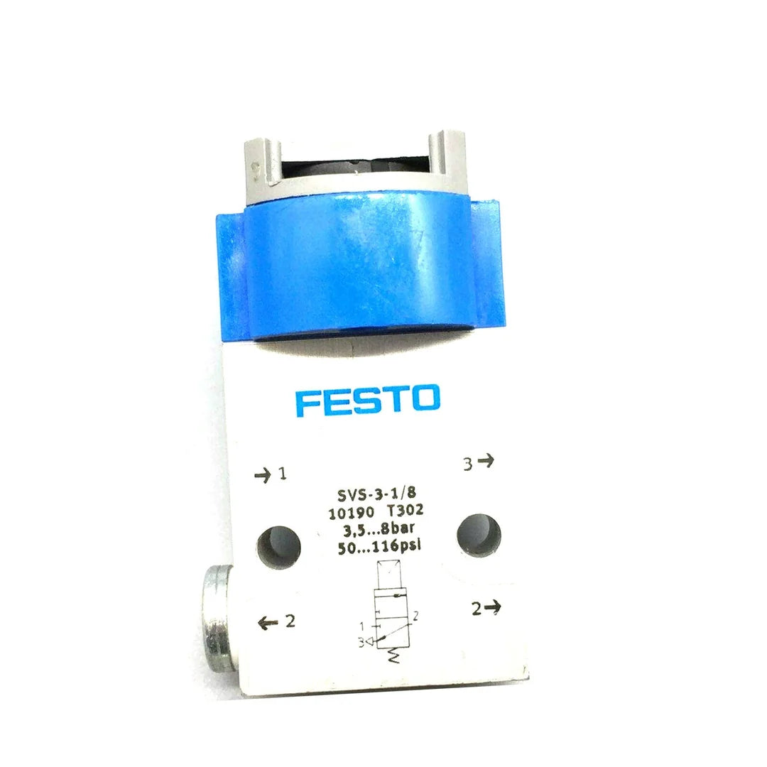 Festo SVS-3-1/8 10190 Front Panel Valve Replacement – Festo SVS-3-1/8 10190 Front Panel Valve Replacement – Replacement Part for Festo SVS-3-1/8 10190 Front Panel Valve - FESTO [2]