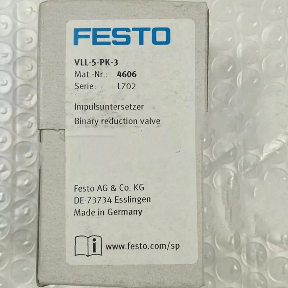 Festo VLL5PK3 Ping 4606 Valves Unique Model - VLL-5-PK-3 4606 - FESTO [2]