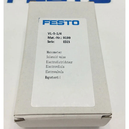 Festo VL-5-1/4 Pneumatic Control Valve - FESTO [6]