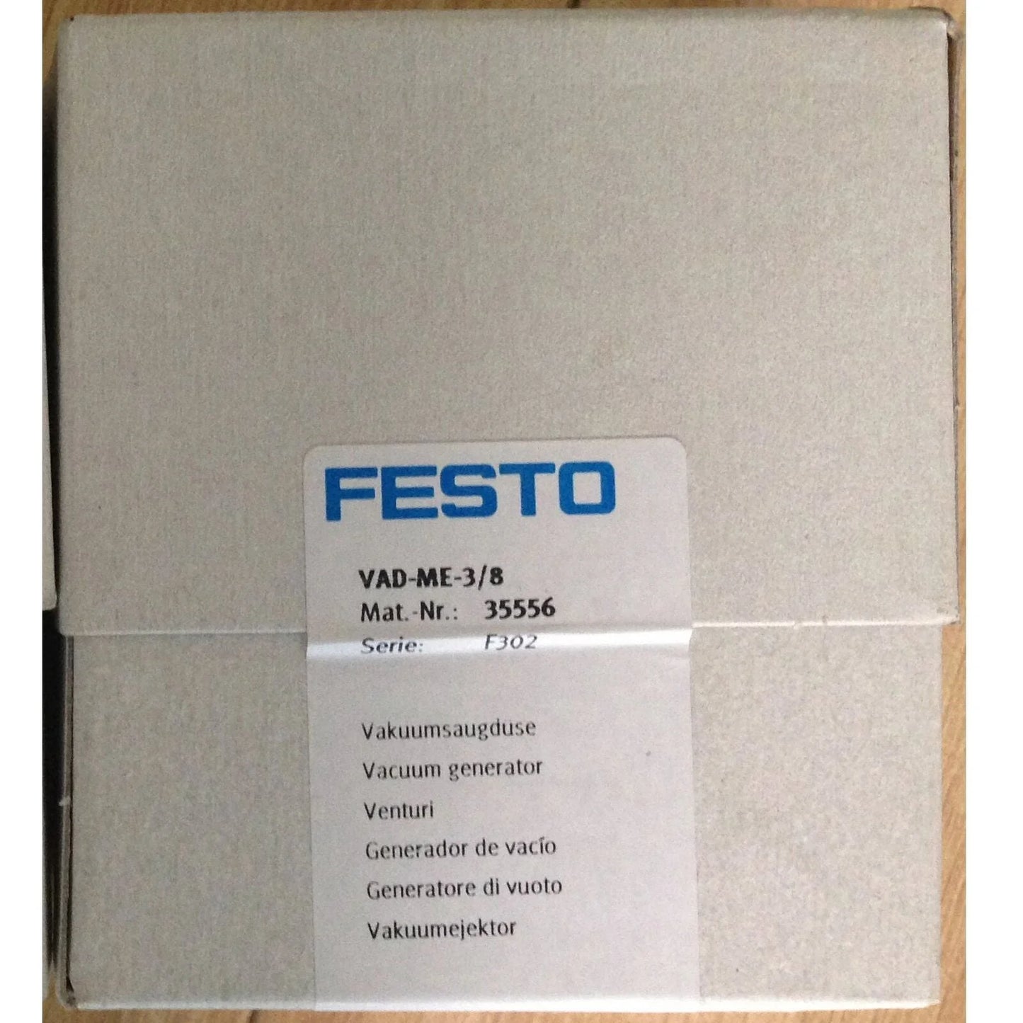 Festo Vacuum Generator 35556 VAD-ME-3/8 - FESTO [1]