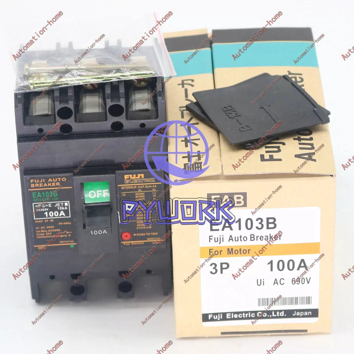 Fuji EA103B 3P 100A Circuit breaker [3]