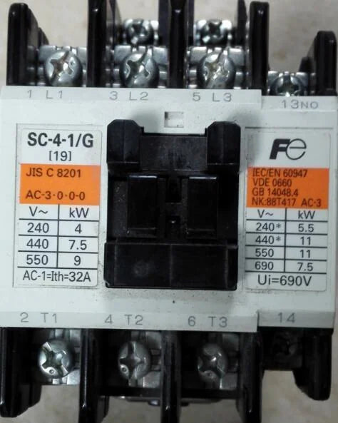 Fuji SC41/G 110V Magnetic Contactor - FUJI [2]