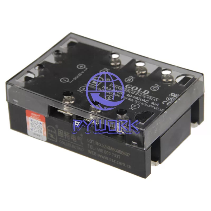 GOLD SA3-4040D 3-Phase Solid State Relay 40A 480VAC [7]