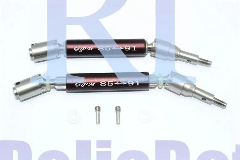 GPM Stainless Steel 304+Aluminum Rear Cvd Drive Shaft For TRAXXAS XO-01 #ke [2]