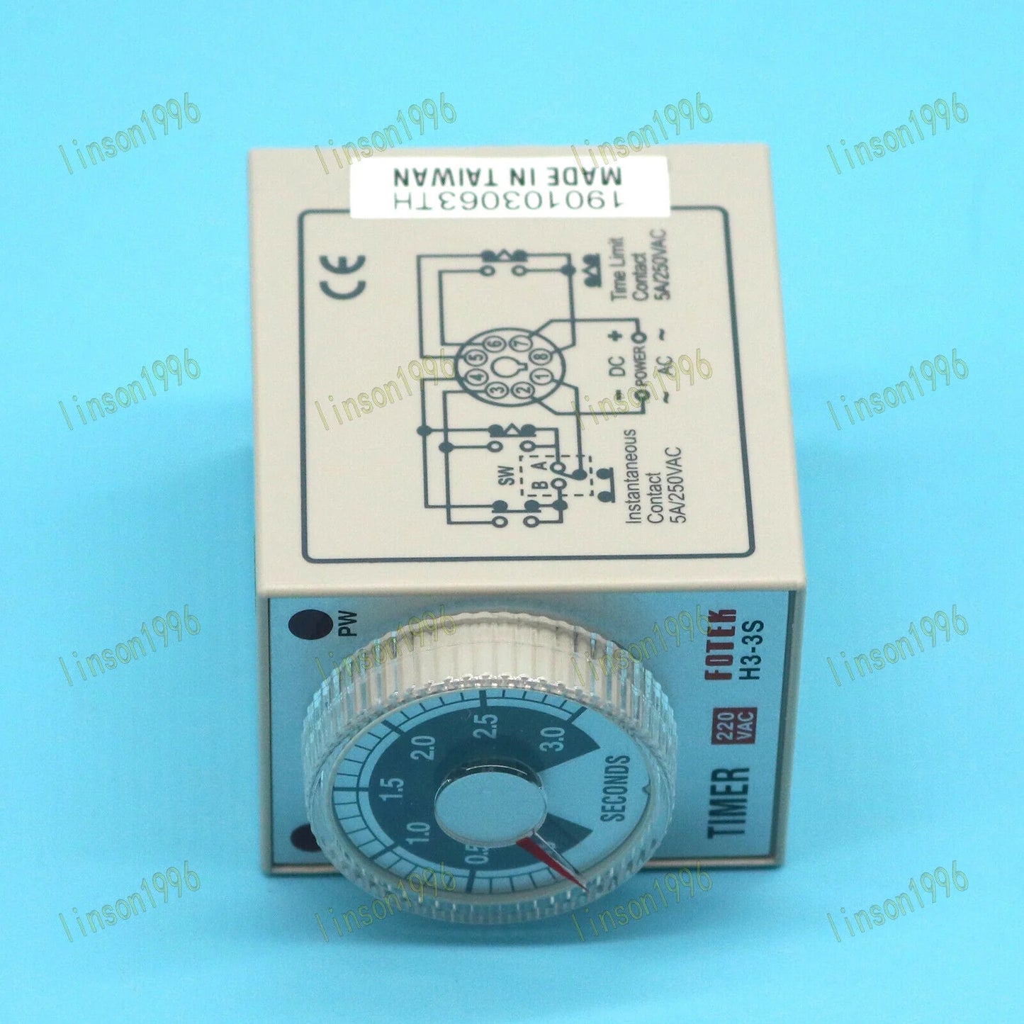 H3-3S-220V Timer – FOTEK In-Box Set - FOTEK [2]