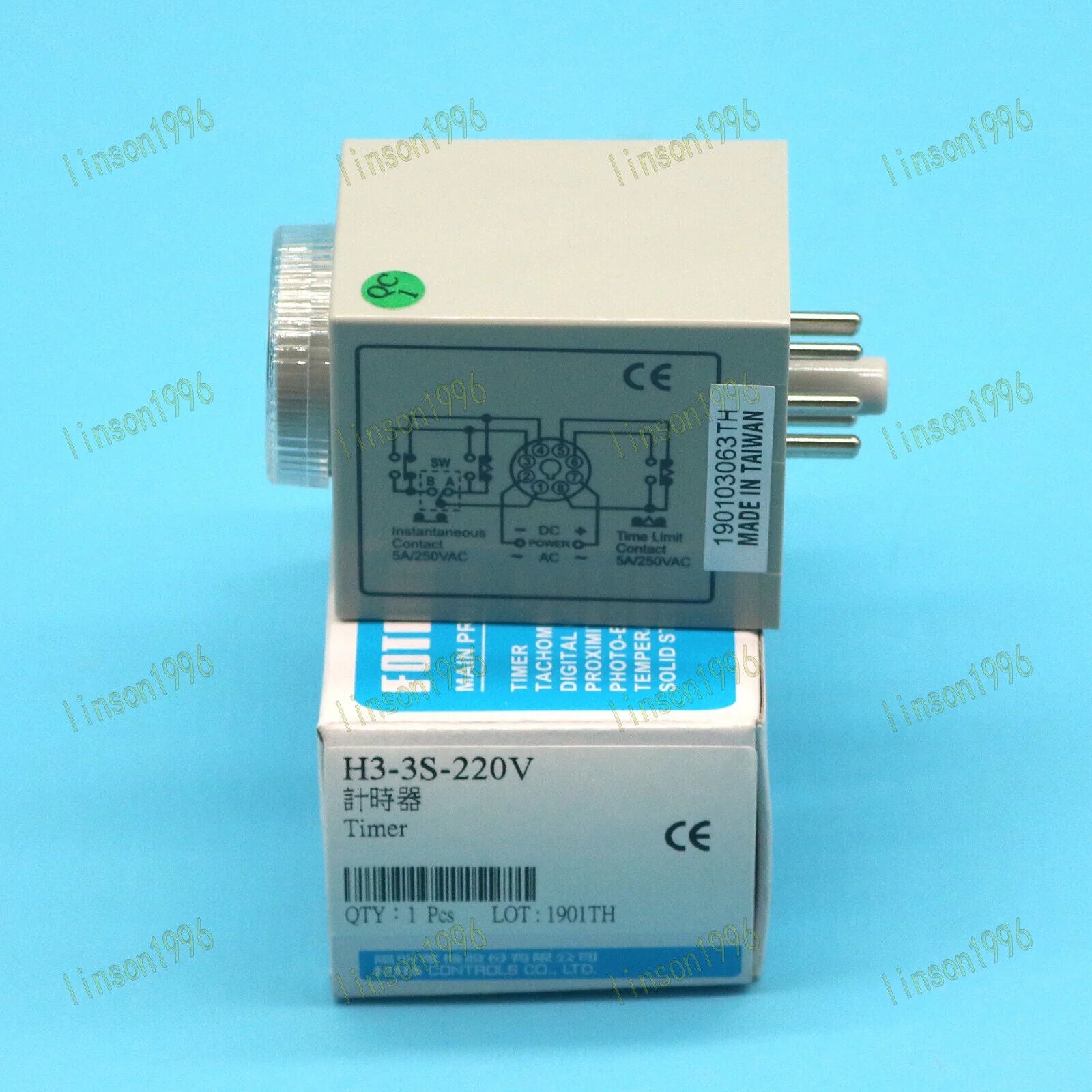 H3-3S-220V Timer – FOTEK In-Box Set - FOTEK [5]