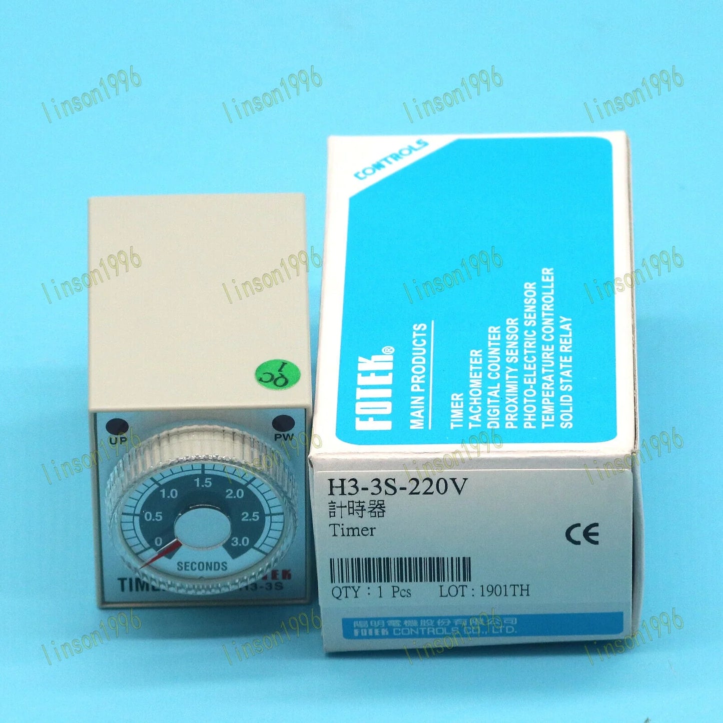 H3-3S-220V Timer – FOTEK In-Box Set - FOTEK [6]