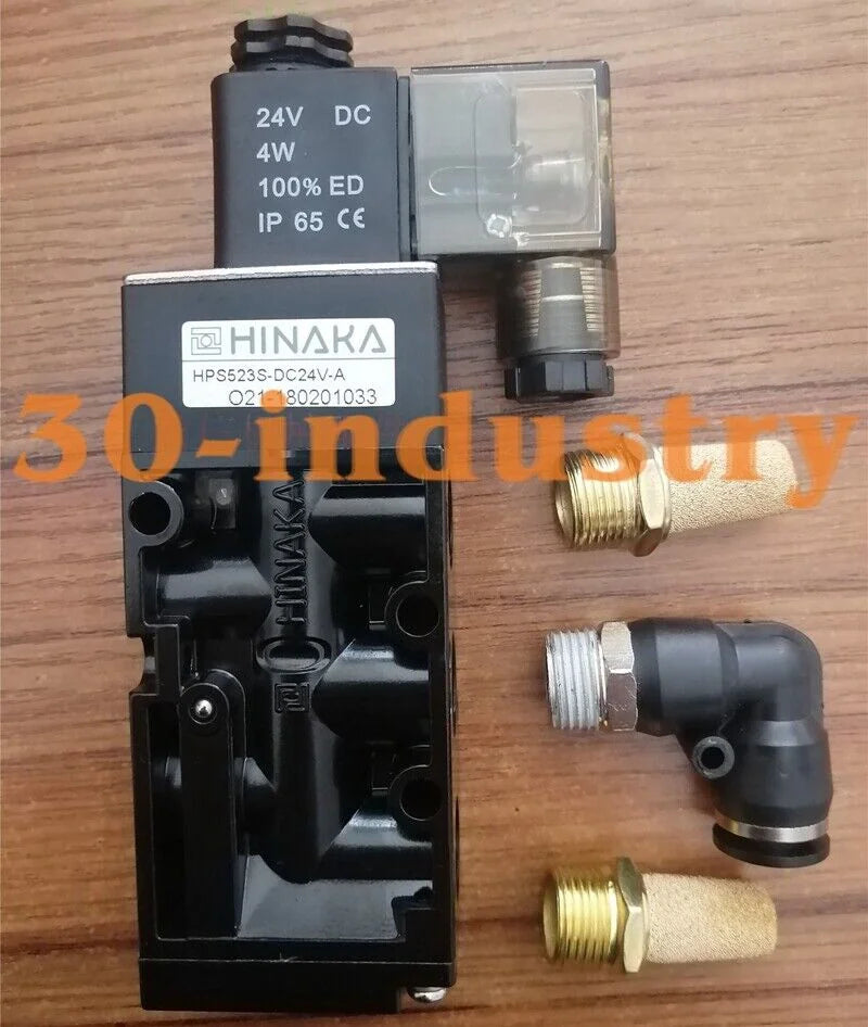 HINAKA 5-Port 2-Position Solenoid Valve HPS523S DC24V AC110V - HINAKA [4]