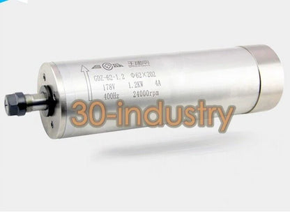 High Speed GDZ-62-1.2 Water-Cooled Spindle Motor ER11 24000rpm - XYZ MOTOR BRAND [3]