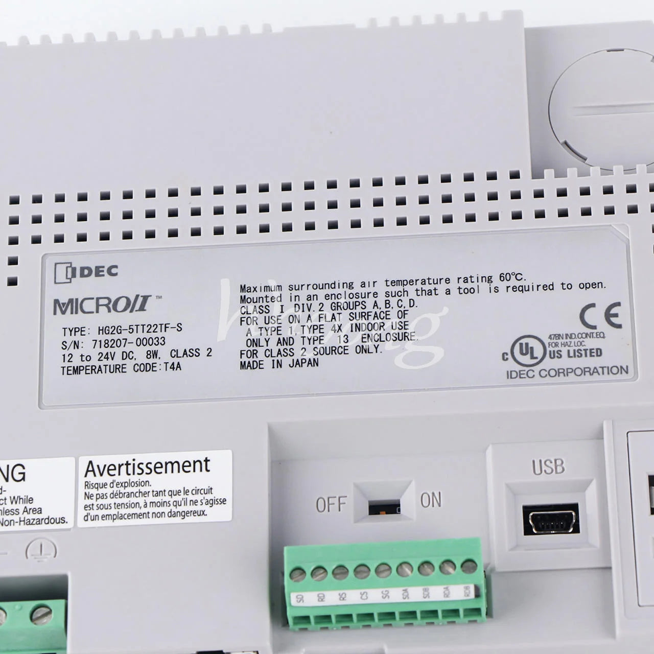 IDEc Touch Screen HG2G5TT22TFS - IDEC [4]
