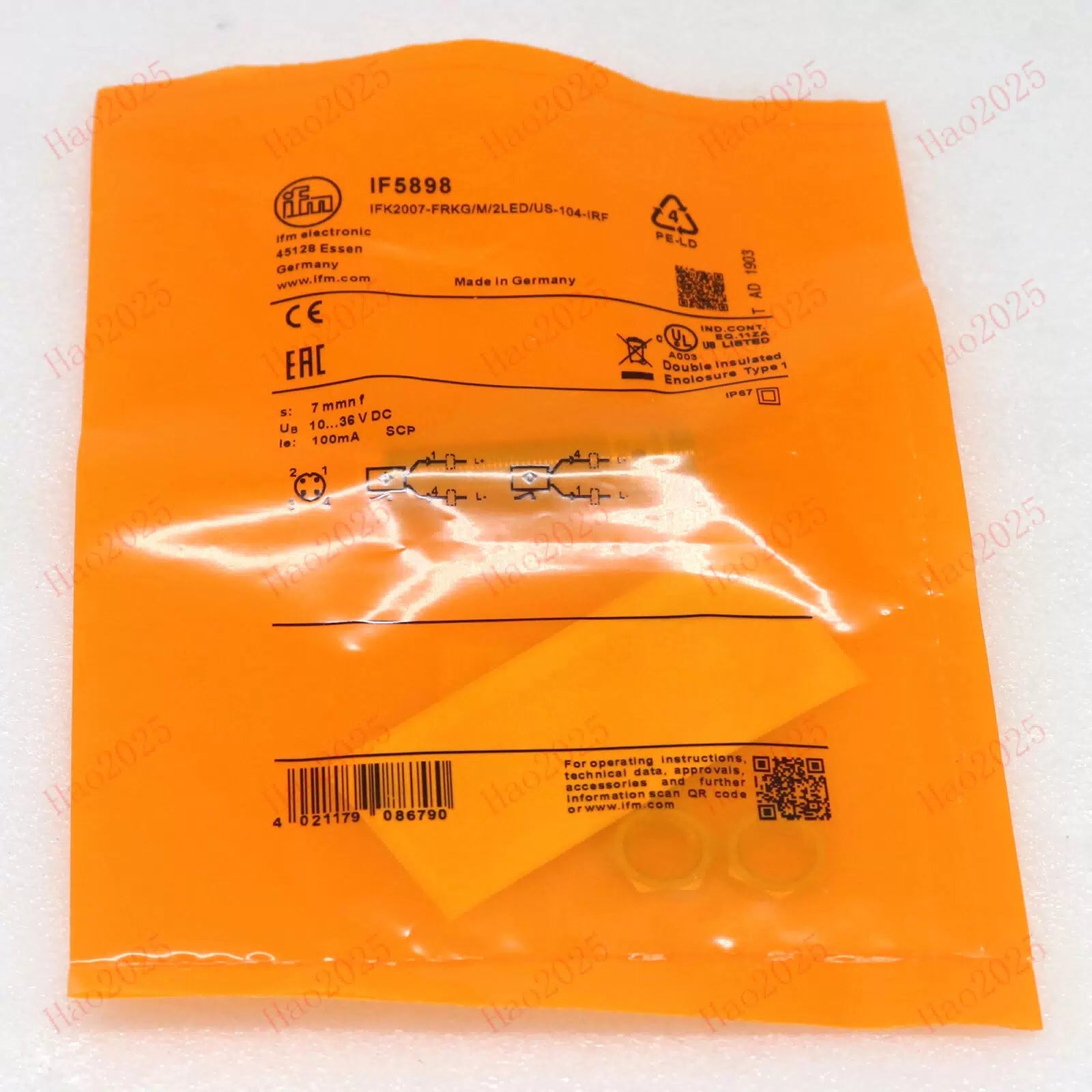IF5898 For IFM Proximity Inductive Sensor Fast Shipping #C [3]