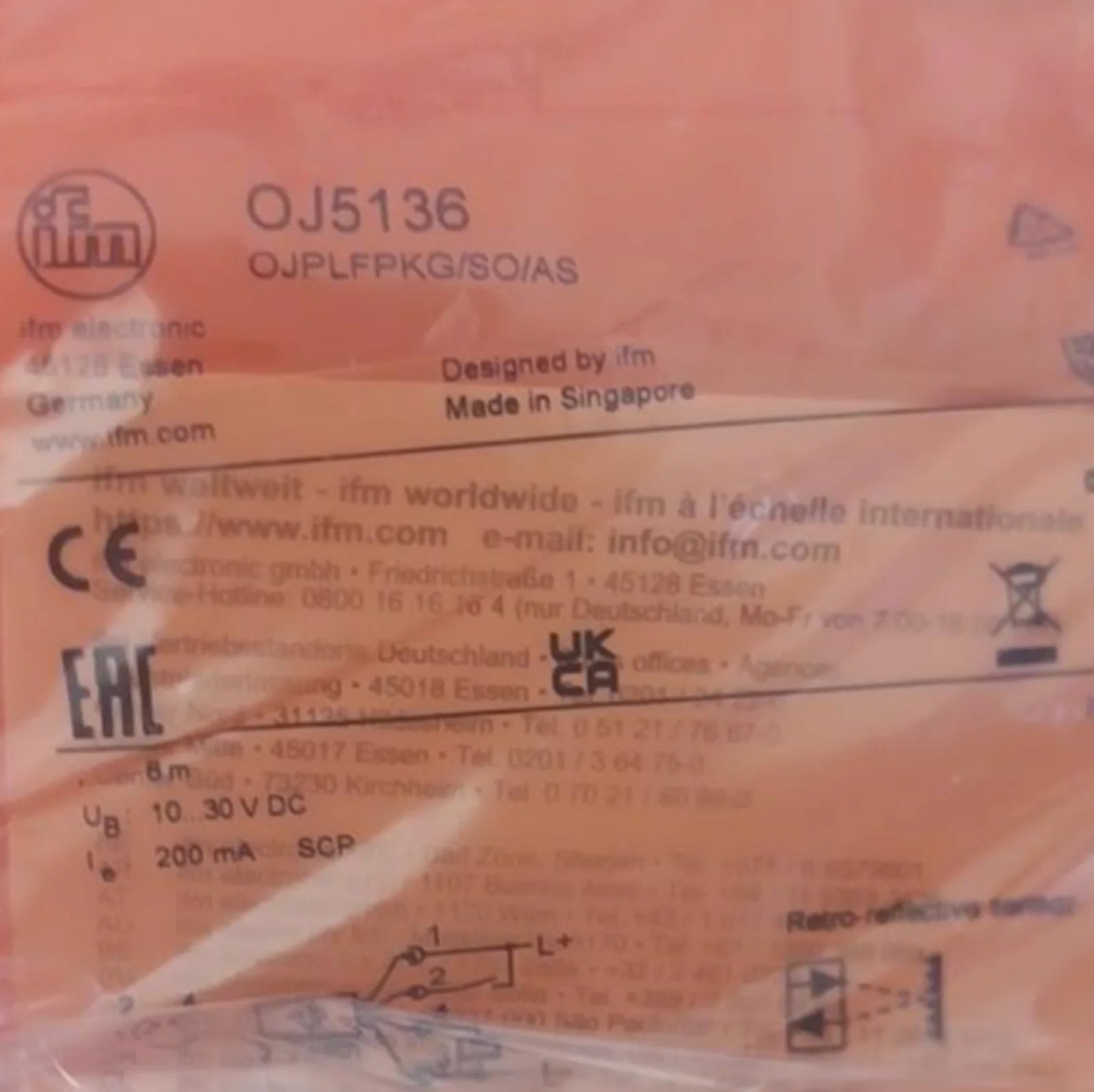 IFM Photoelectric Sensor - OJ5136 - IFM [2]