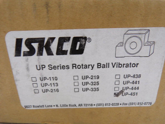 ISKCO LTD UP-451 PNEUMATIC ACCESSORY - ISKCO LTD [1]