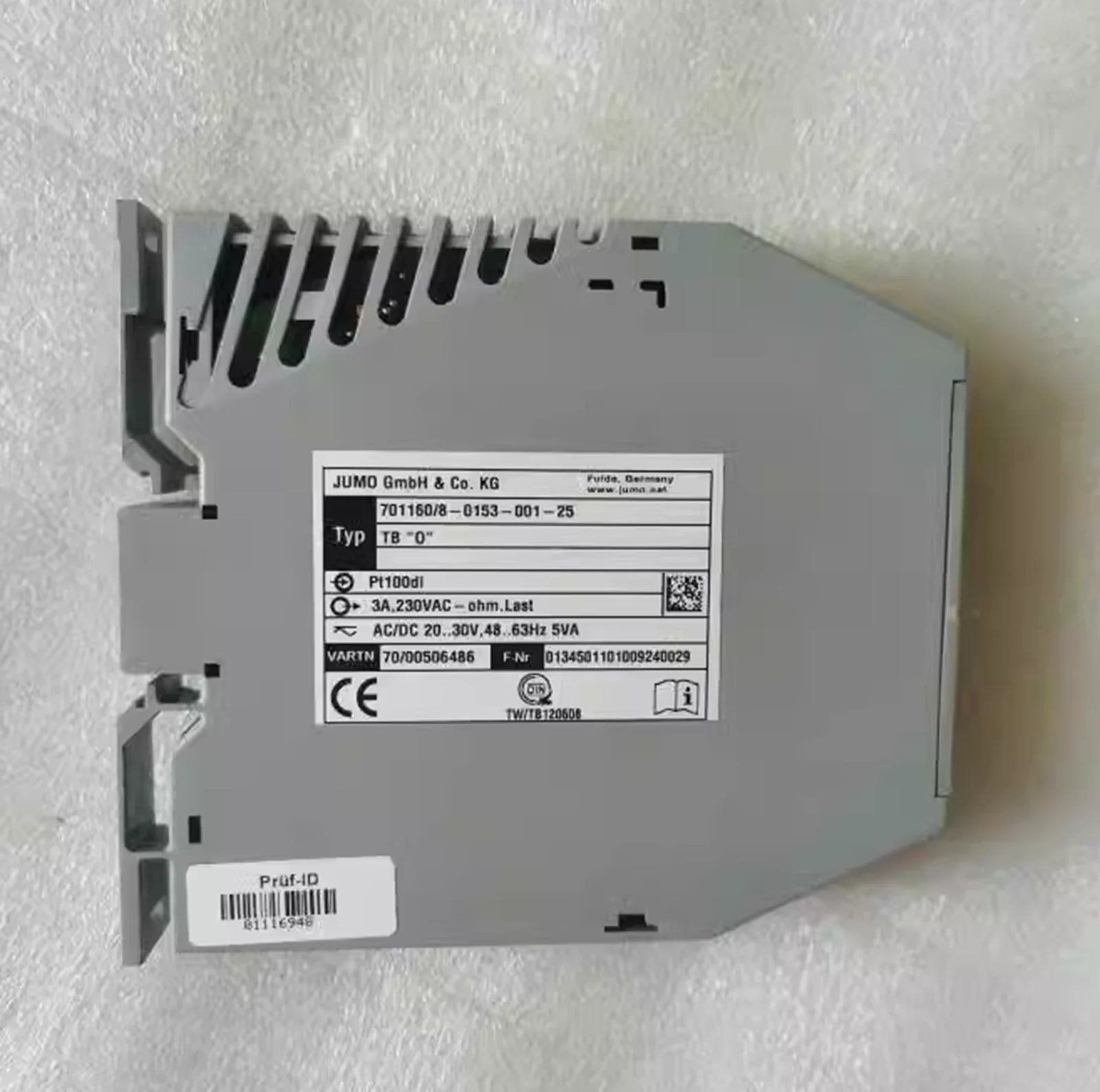 JUMO Temperature Controller 701160/8-0153-001-25 - JUMO [4]