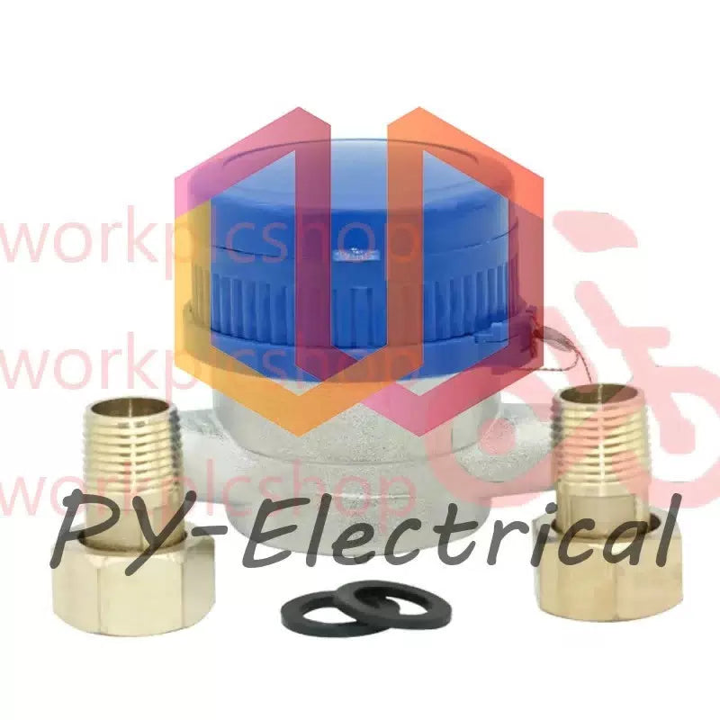 Jet Dry Dial Water Meter LXSG-13D 1/2" Brass Single DN15 0.03-3m³/h Home Use [8]
