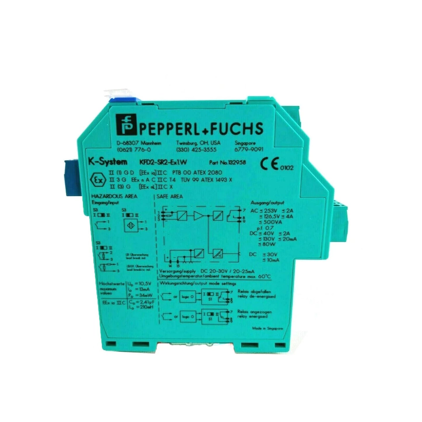 KFD2-SR2-EX1 Switch Amplifier PEPPERL+FUCHS - PEPPERL+FUCHS [3]