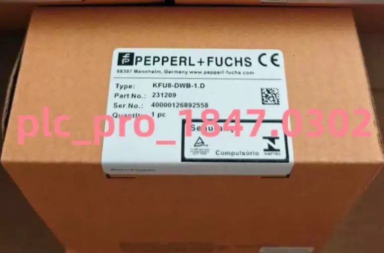 KFU8-DWB-1.D 1PCS PEPPERL+FUCHS KFU8-DWB-1.D Barrier Fast delivery #k [1]
