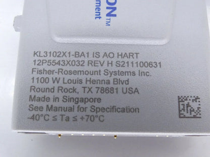 KL3102X1-BA1-IS-AO-HART PLC MODULE - EMERSON [3]