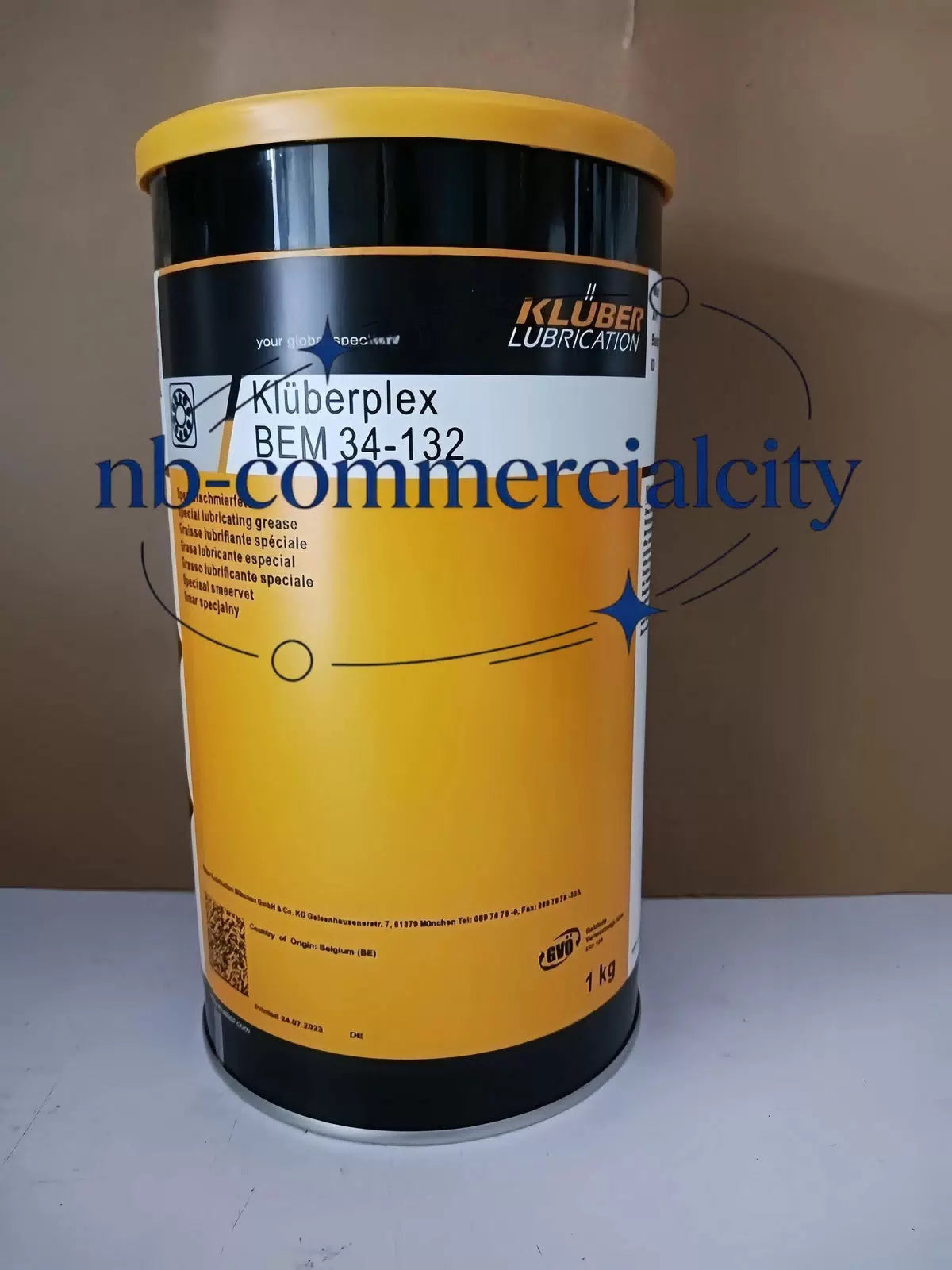 KLUBER Lubrication Kluberplex BEM 34-132 1Kg (2.2 LB) Free Ship #u [1]