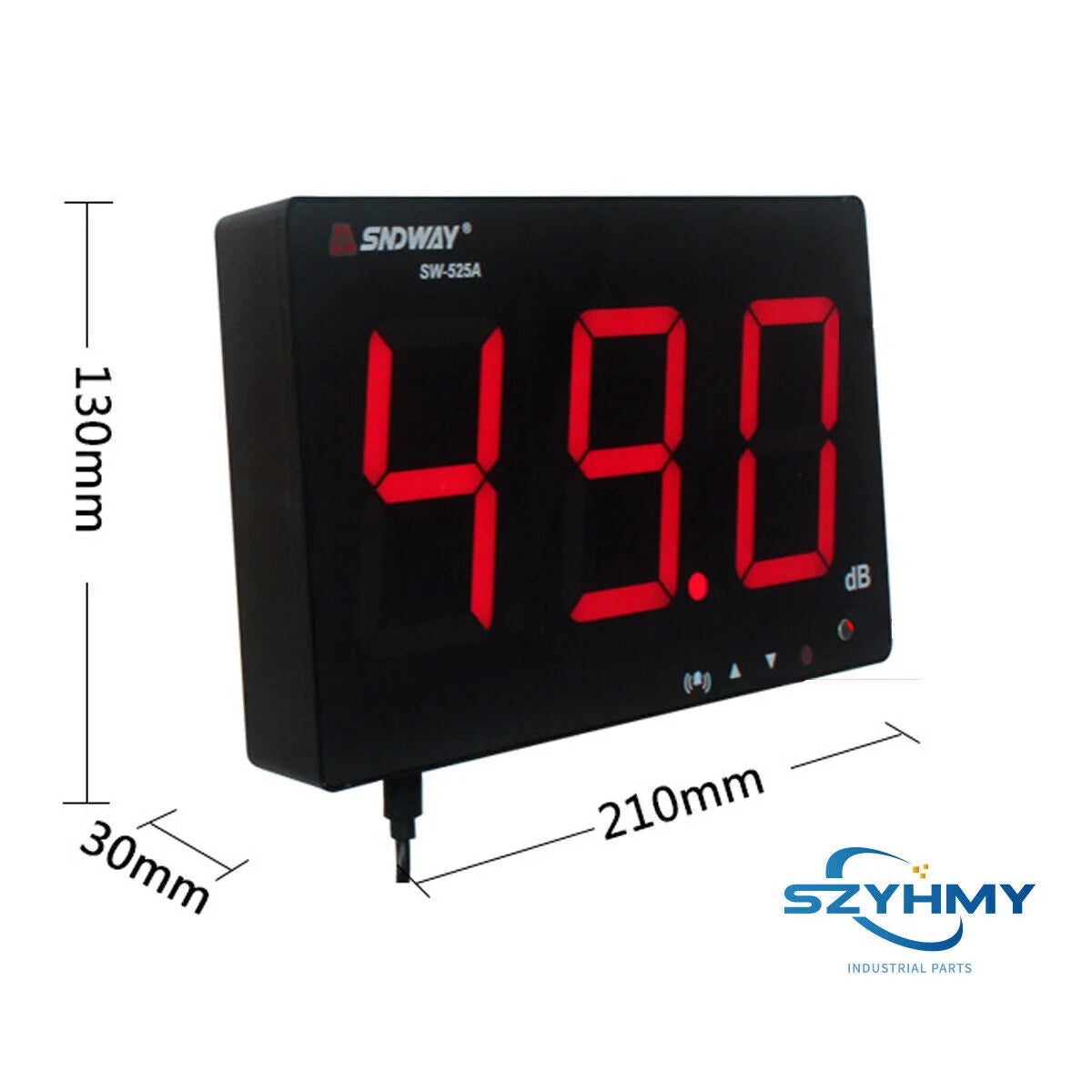 LCD Noise Level Measurement Sound Tester Meter 30~130dB - KOEED [1]