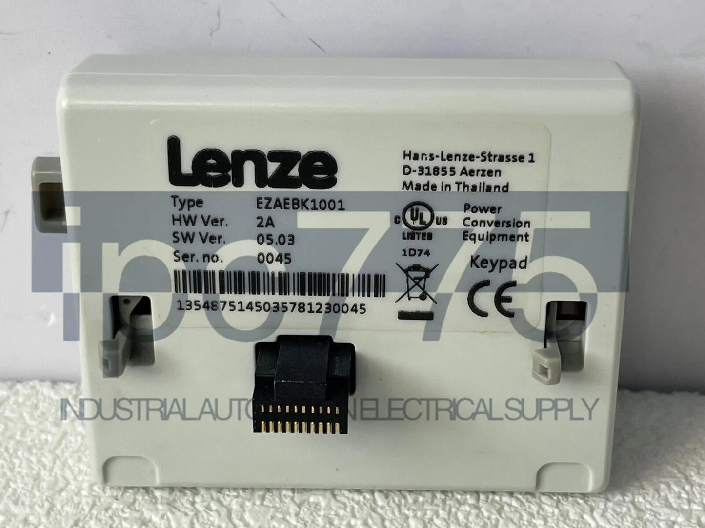 LENZE EZAEBK1001 Keypad Inverter Programming Panel - LENZE [2]
