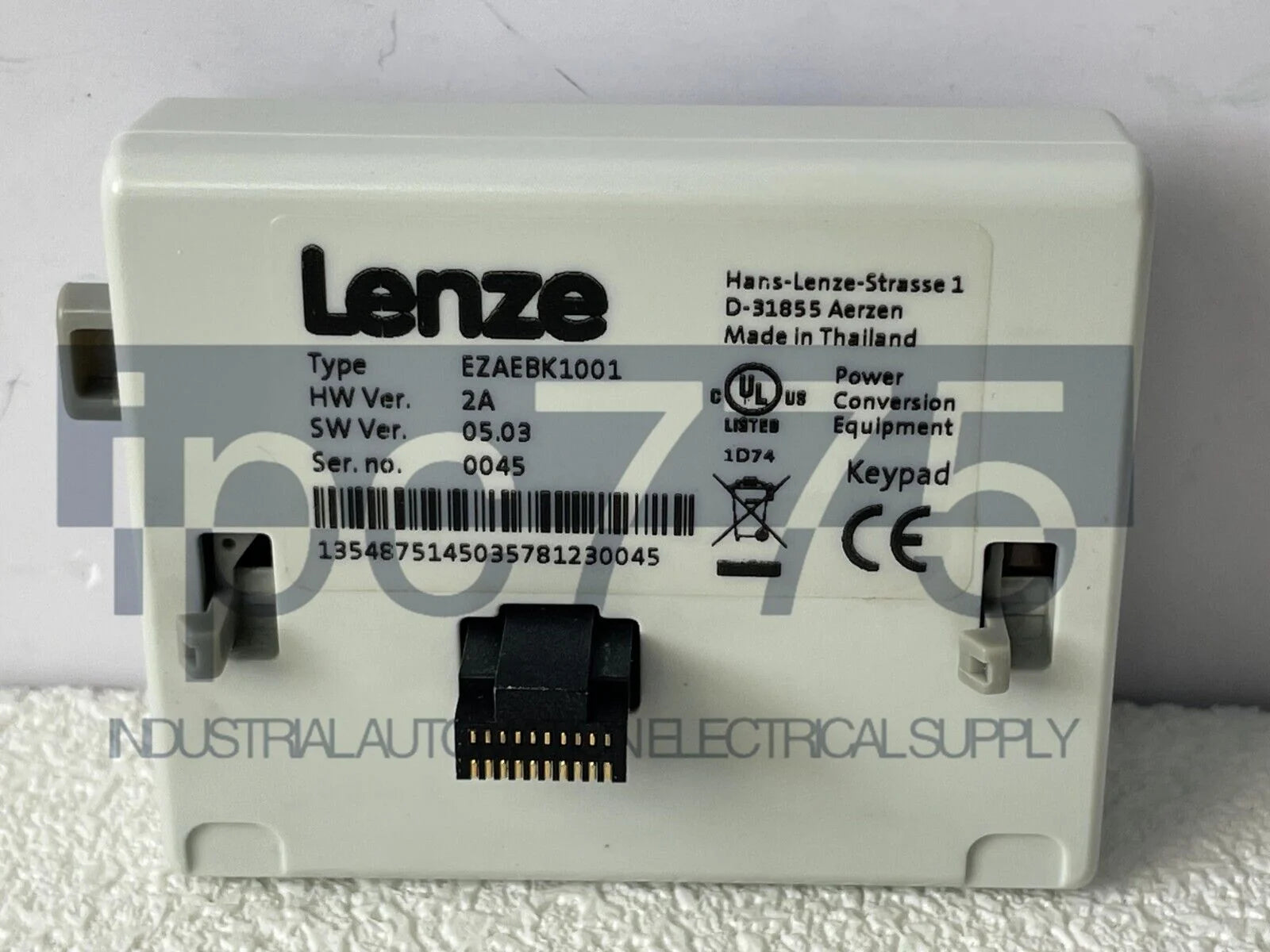 LENZE EZAEBK1001 Keypad Inverter Programming Panel - LENZE [2]