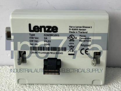 LENZE EZAEBK1001 Keypad Inverter Programming Panel - LENZE [2]